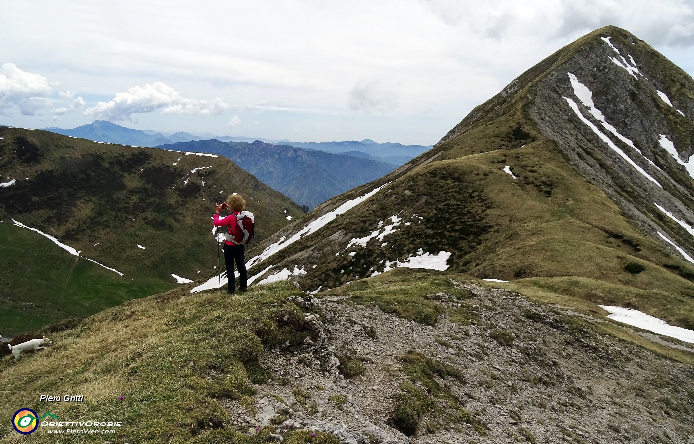 58 Alla base di salita del versante nord di Cima degli Agnelli.JPG -                                